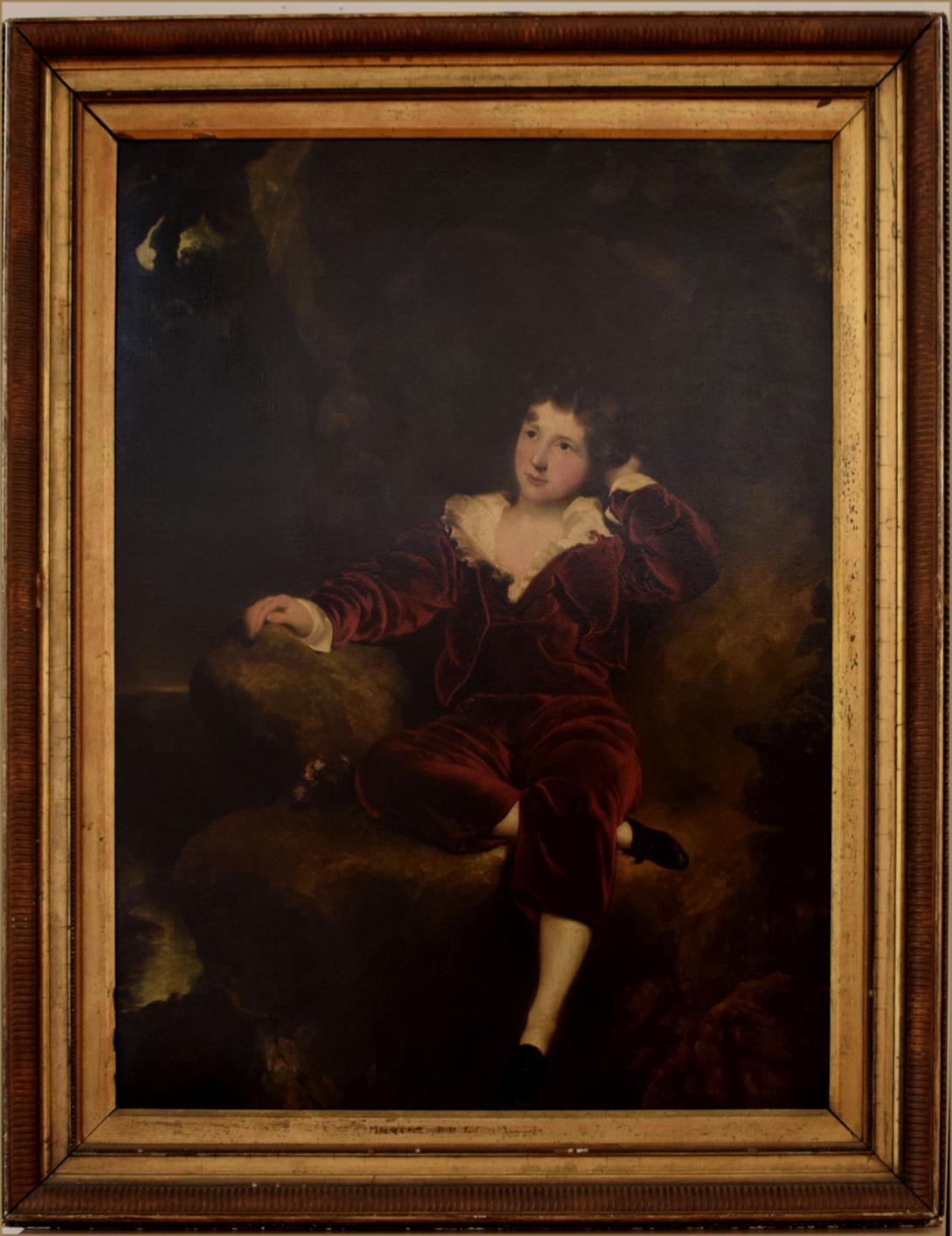 Portrait of Master Charles William Lambton 'The Red Boy' (1818 1831